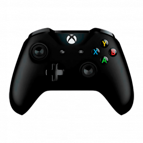 Геймпад Бездротовий Microsoft Xbox One Version 2 Black Б/У Нормальний