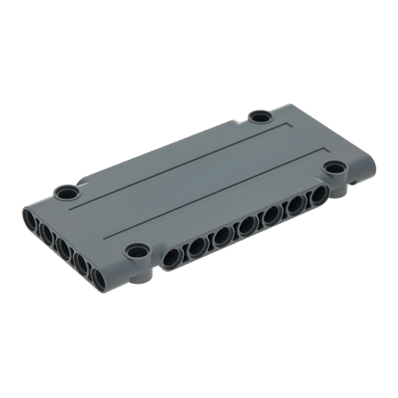 Technic 2шт Lego Панель Прямокутна 5 x 11 x 1 64782 6207990 Dark Bluish Grey Б/У - Retromagaz