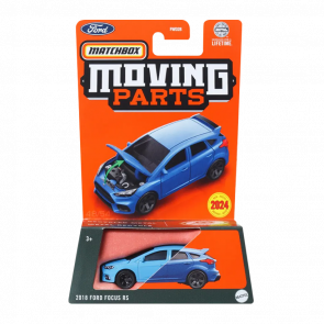 Тематическая Машинка Matchbox 2018 Ford Focus RS Moving Parts 1:64 FWD28/HVM82 Blue