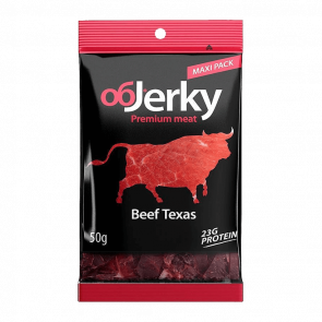 Снеки Мясные Objerky Говядина Вяленая Техасская 50g - Retromagaz