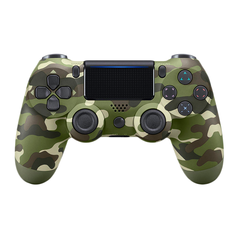 Геймпад Бездротовий RMC PlayStation 4 DoubleShock 4 Green Camo Новий - Retromagaz