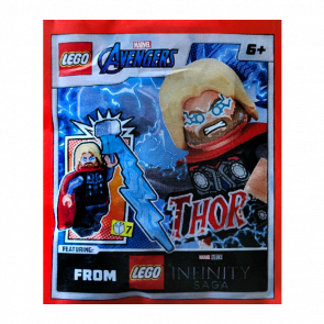 Конструктор Lego Фігурка Marvel Thor Paper Bag Super Heroes 242403 sh0804 Новий