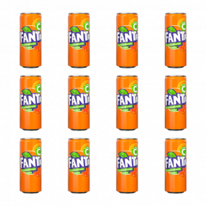 Набір Напій Fanta Orange 330ml 12шт