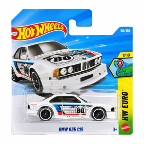 Машинка Базова Hot Wheels BMW 635 CSi HW Euro 1:64 JJK00 White - Retromagaz
