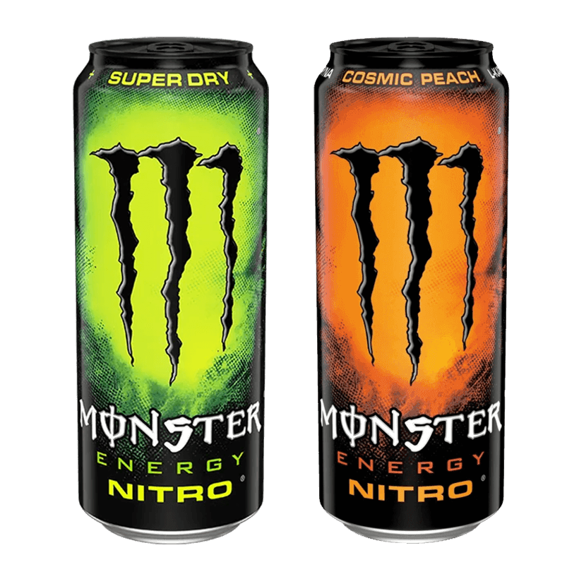 Набор Nitro Combo (Напиток Энергетический Monster Energy + Nitro Cosmic Peach) - Retromagaz