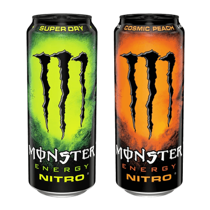 Набір Nitro Combo (Напій Енергетичний Monster Energy Nitro + Nitro Cosmic Peach) - Retromagaz