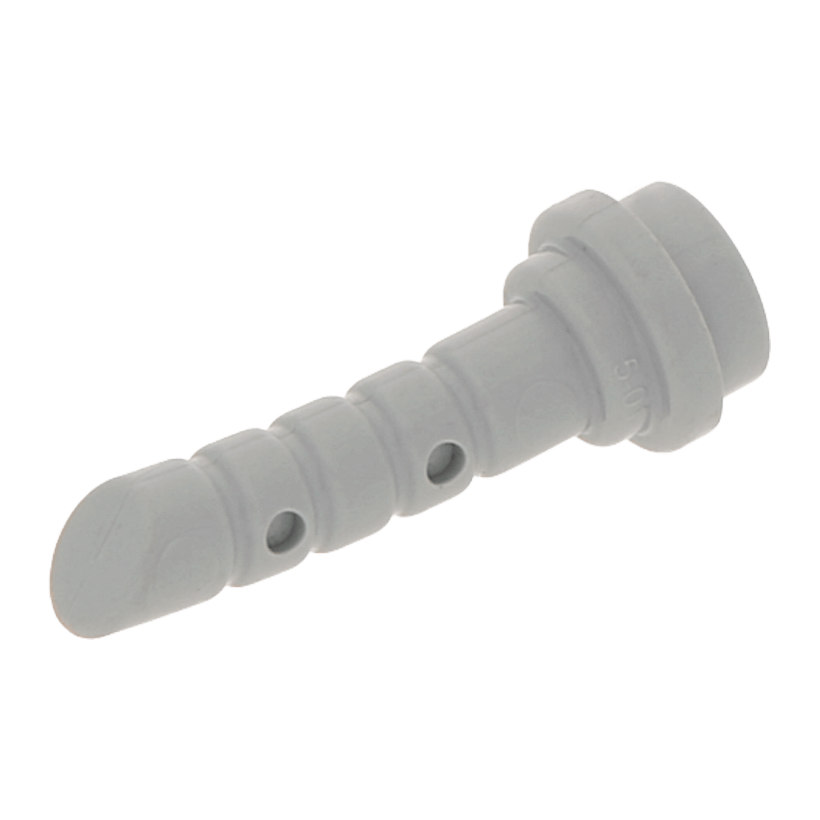 Оружие Lego Star Wars Lightsaber Hilt Short with Ridges 61199 4527160 6107472 Light Bluish Grey Новый - Retromagaz