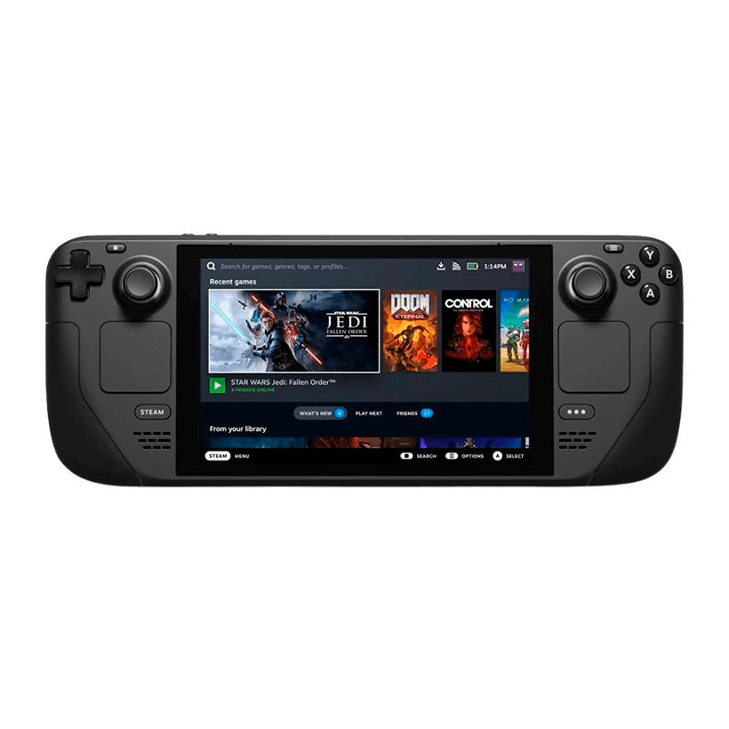 Консоль Valve Steam Deck OLED 512GB Black Б/У - Retromagaz