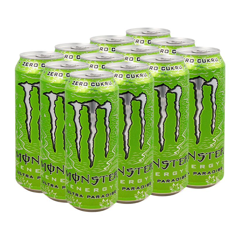 Набір Напій Енергетичний 12шт Monster Energy Ultra Paradise Zero Sugar 500ml - Retromagaz
