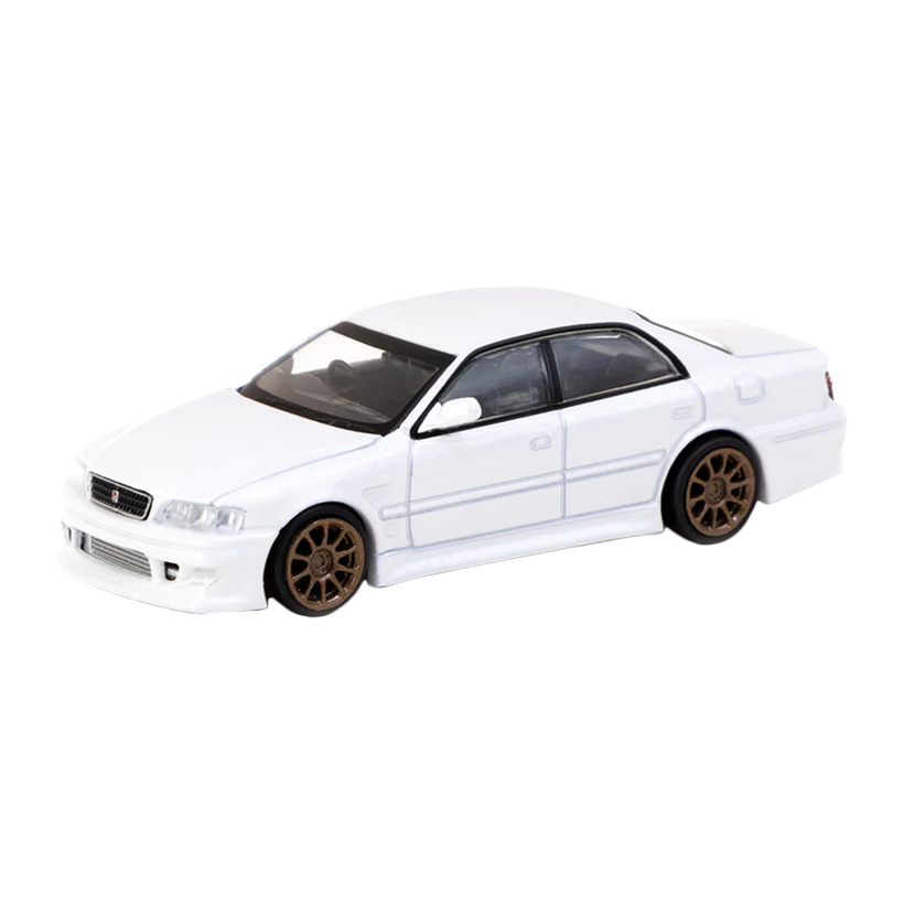 Машинка Premium Tarmac Works VERTEX Toyota Chaser JZX100 Lamley GLOBAL64 1:64 T64G-007-WH White - Retromagaz