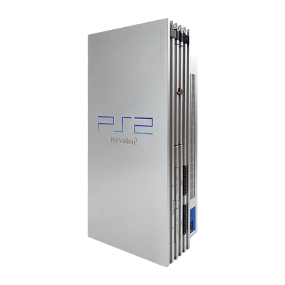 Консоль Sony PlayStation 2 Limited Edition Europe Silver Без Геймпада Б/У - Retromagaz
