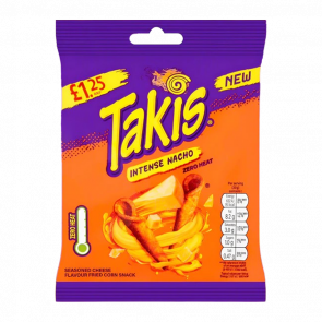 Чипси Takis Intense Nacho Seasoned Cheese 55g - Retromagaz