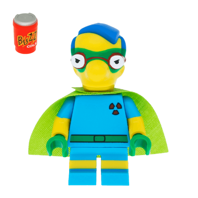 Фигурка Lego Cartoons The Simpsons colsim2-6 Новый Milhouse Fallout Boy - Retromagaz