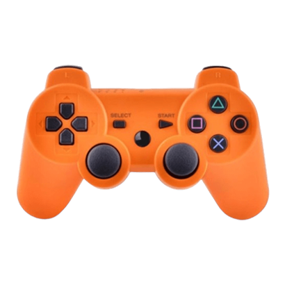Геймпад Беспроводной RMC PlayStation 3 Orange Б/У - Retromagaz