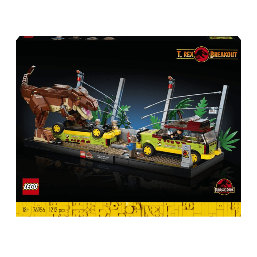 Конструктор Lego Втеча Тиранозавра Jurassic World 76956 Новий - Retromagaz