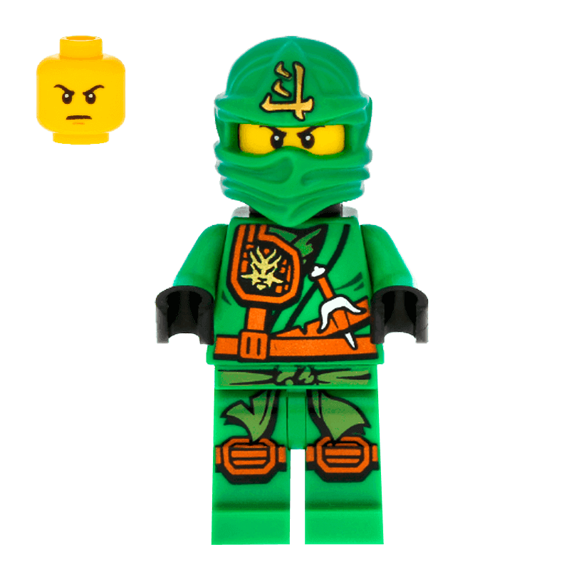 Фігурка Lego Ninja Lloyd Jungle Robe Ninjago njo0129 70749 Б/У - Retromagaz