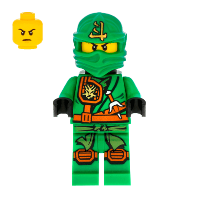 Фигурка Lego Ninja Lloyd Jungle Robe Ninjago njo129 1 Б/У - Retromagaz