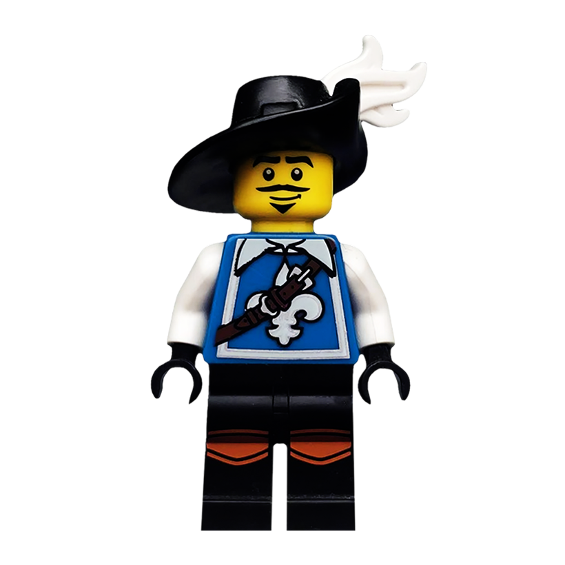 Фигурка Lego Series 4 Musketeer Collectible Minifigures col04-3 col051 Б/У - Retromagaz
