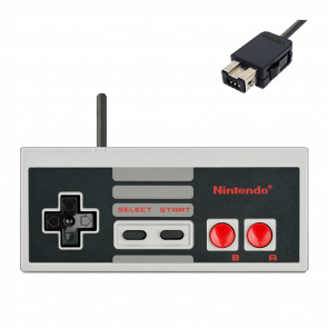Геймпад Дротовий Nintendo NES CLV-002 Classic Mini Grey Б/У - Retromagaz