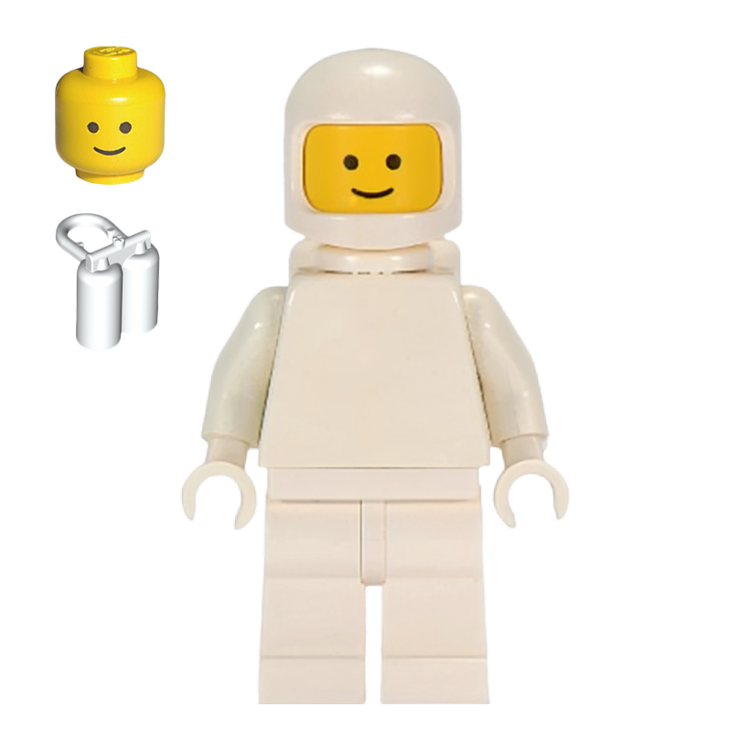 Фигурка Lego Classic Classic Space White with Air Tanks Space sp128 Б/У - Retromagaz