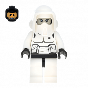 Фігурка Lego Star Wars Імперія Scout Trooper Patterned Head Dark Bluish Grey Torso Pattern sw0005b 1 Б/У Нормальний