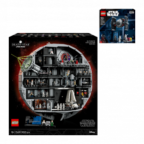 Набор Конструктор Lego Death Star Звезда Смерти Star Wars 75419 Новый  + TIE Fighter with Imperial Hangar 40771 - Retromagaz