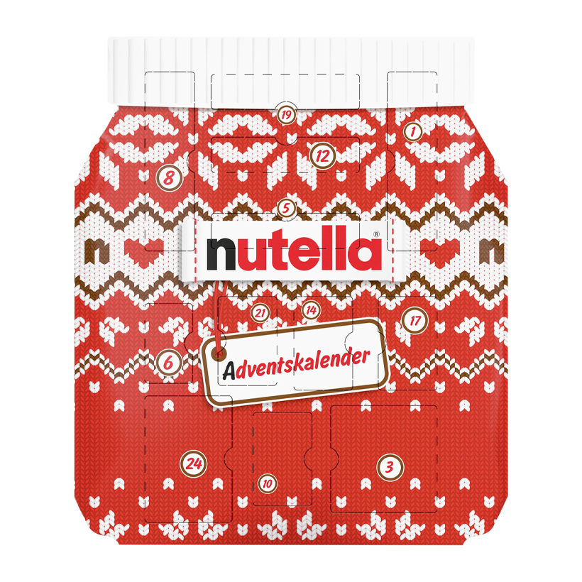 Адвент-Календарь Nutella 528g - Retromagaz