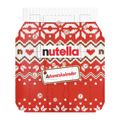 Адвент-Календарь Nutella 528g - Retromagaz