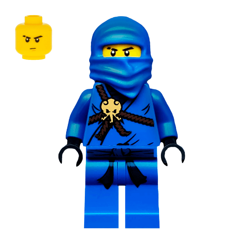Фігурка Lego Ninja Jay The Golden Weapons Ninjago njo0004 Б/У - Retromagaz