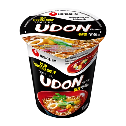 Лапша Nongshim Udon Средне Острая 62g - Retromagaz