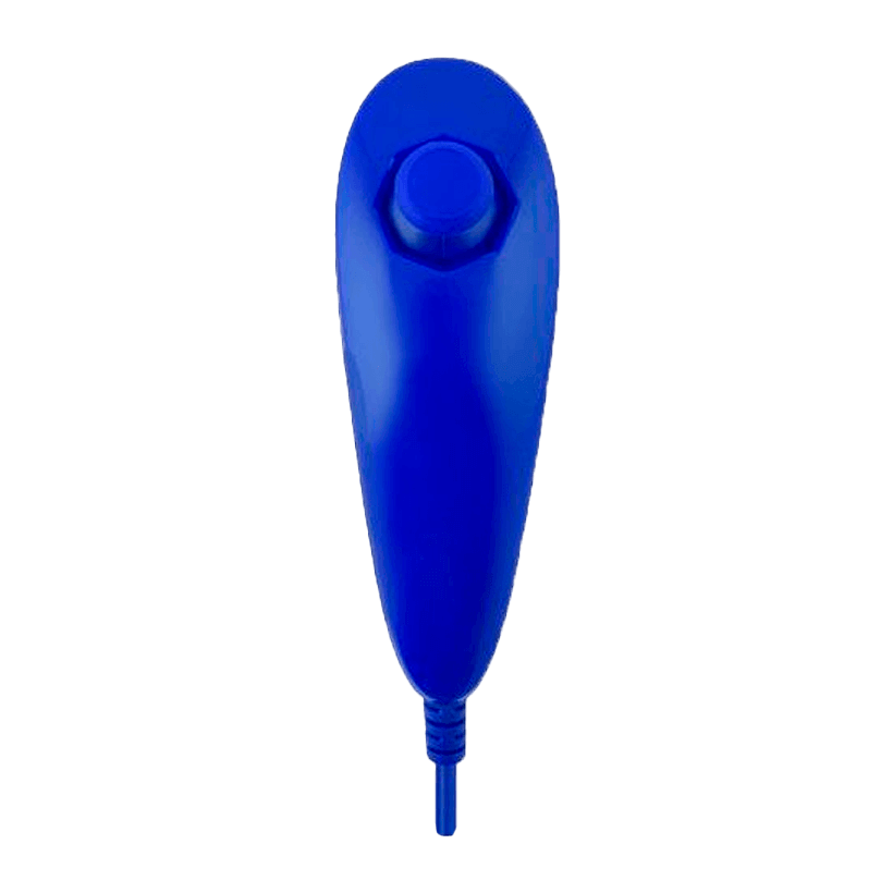 Контроллер Проводной RMC Wii Nunchuk Dark Blue 1m Новый - Retromagaz