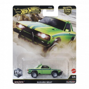 Машинка Premium Hot Wheels Subaru BRAT Off-Road 1:64 JBK72 Green