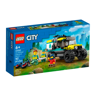 Набор Lego 4x4 Off-Road Ambulance Rescue City 40582 Новый - Retromagaz