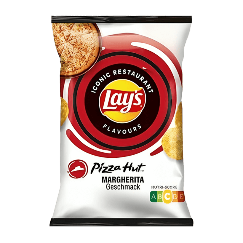 Чипси Lay's Iconic Restaurant Pizza Hut Margherita Піца Маргарита 150g - Retromagaz