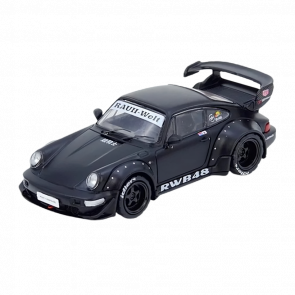 Машинка Premium INNO64 Porsche RWB 964 1:64 IN64-RWB964-BM Black - Retromagaz