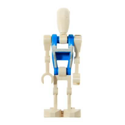 Фигурка Lego Star Wars Дроид Battle Pilot with Blue Torso with Tan Insignia and One Straight Arm sw0360 1 Б/У Хороший - Retromagaz