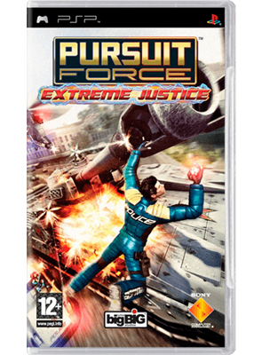 Игра Sony PlayStation Portable Pursuit Force Extreme Justice Английская Версия + Коробка Б/У Хороший