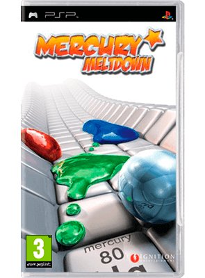 Игра Sony PlayStation Portable Mercury Meltdown Английская Версия Б/У