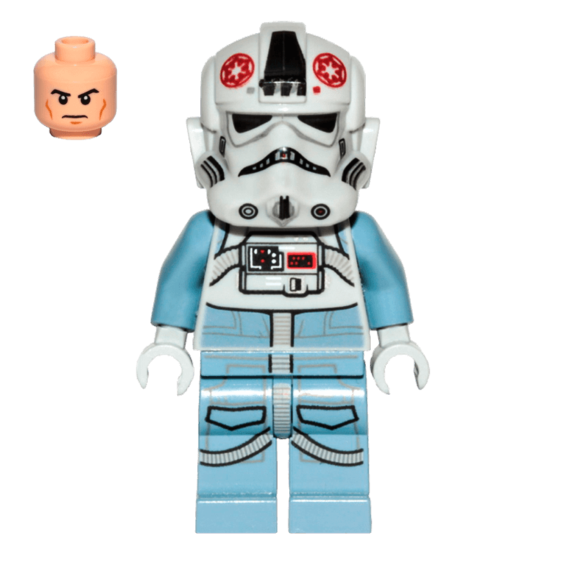 Фигурка Lego Империя AT-AT Driver Star Wars sw1104 Б/У - Retromagaz