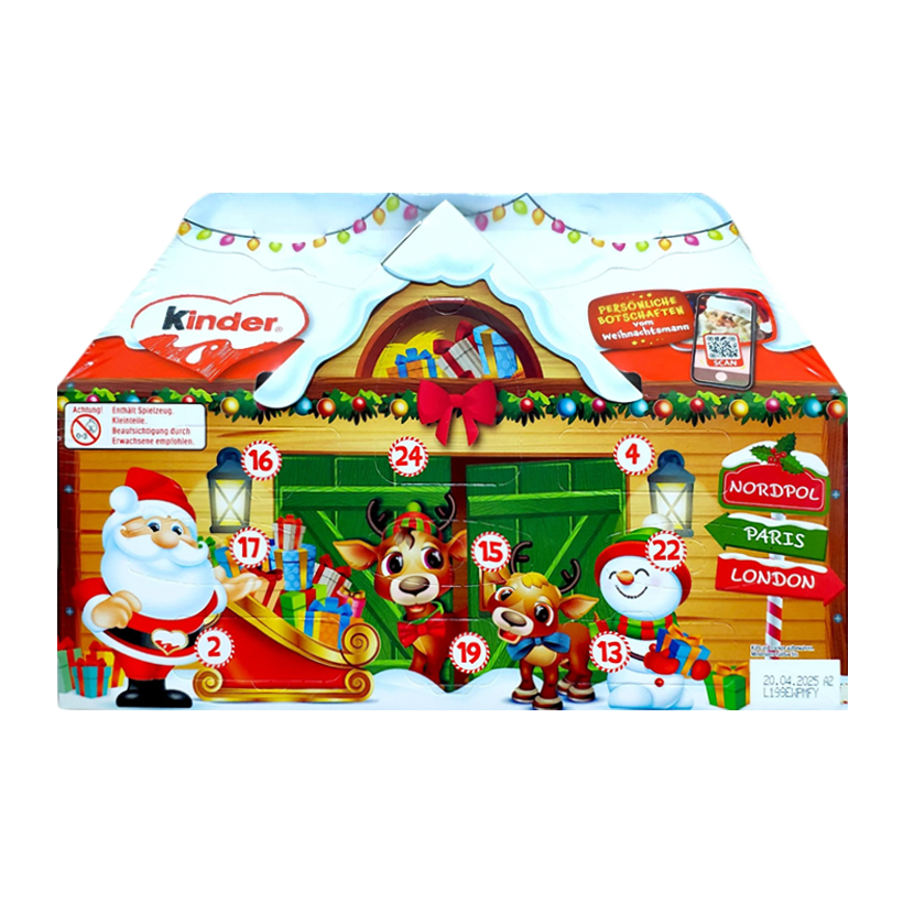 Адвент-Календарь Kinder Домик 234g - Retromagaz