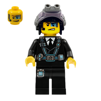 Фігурка Lego Ultra Agents Curtis Bolt with Goggles Adventure uagt015 Б/У - Retromagaz