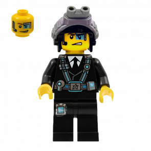 Фігурка Lego Ultra Agents Curtis Bolt with Goggles Adventure uagt015 Б/У