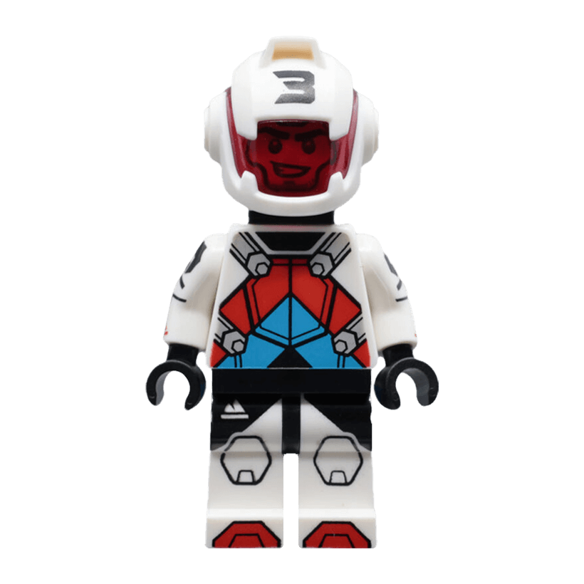 Фігурка Lego Series 27 Jetpack Racer Collectible Minifigures 71048 col451 col27-3 Б/У - Retromagaz