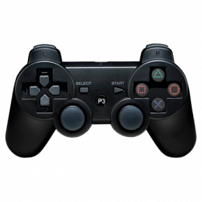 Геймпад Бездротовий RMC PlayStation 3 Black Новий - Retromagaz