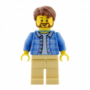 Фігурка Lego People 973pb2148 Dad City twn235 1 Б/У - Retromagaz