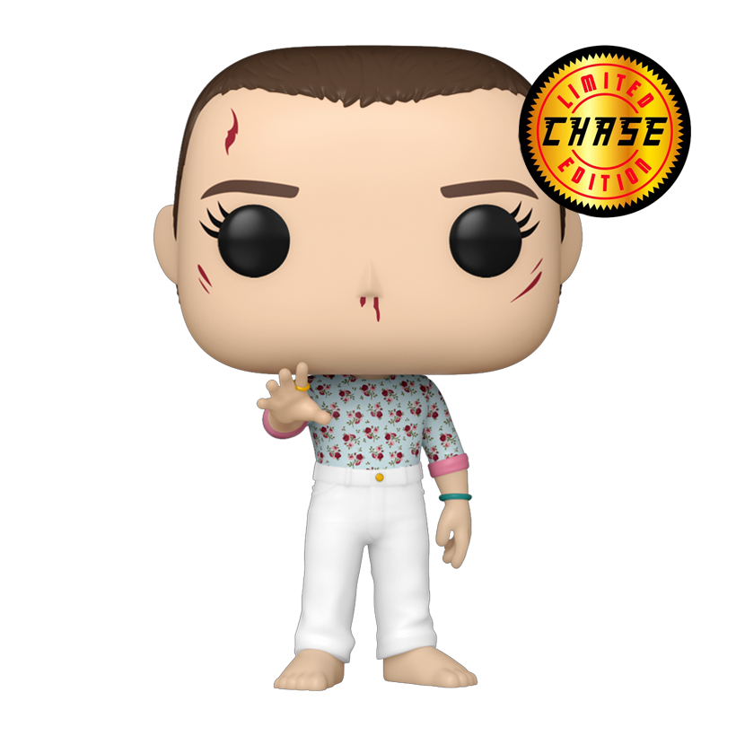 Фигурка FUNKO POP! Stranger Things Eleven in Floral Shirt Chase Очень Странные Дела Одинадцать 90 mm 1457 72135 - Retromagaz