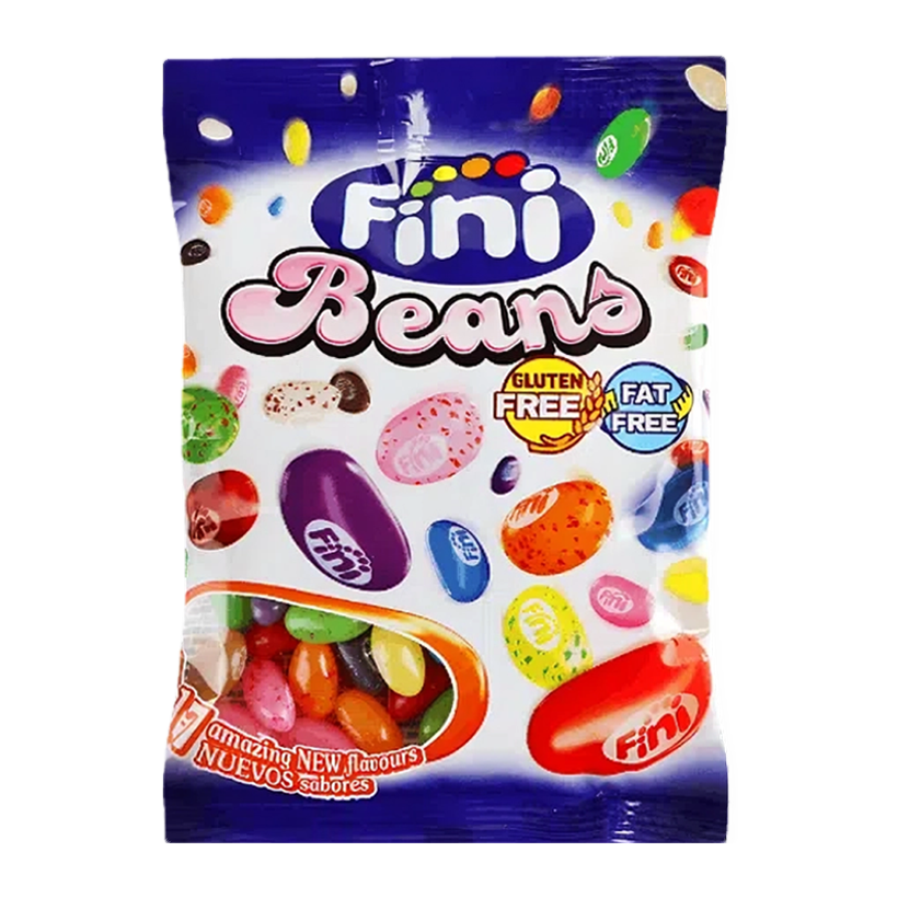 Конфеты Fini Beans Желейные 90g - Retromagaz