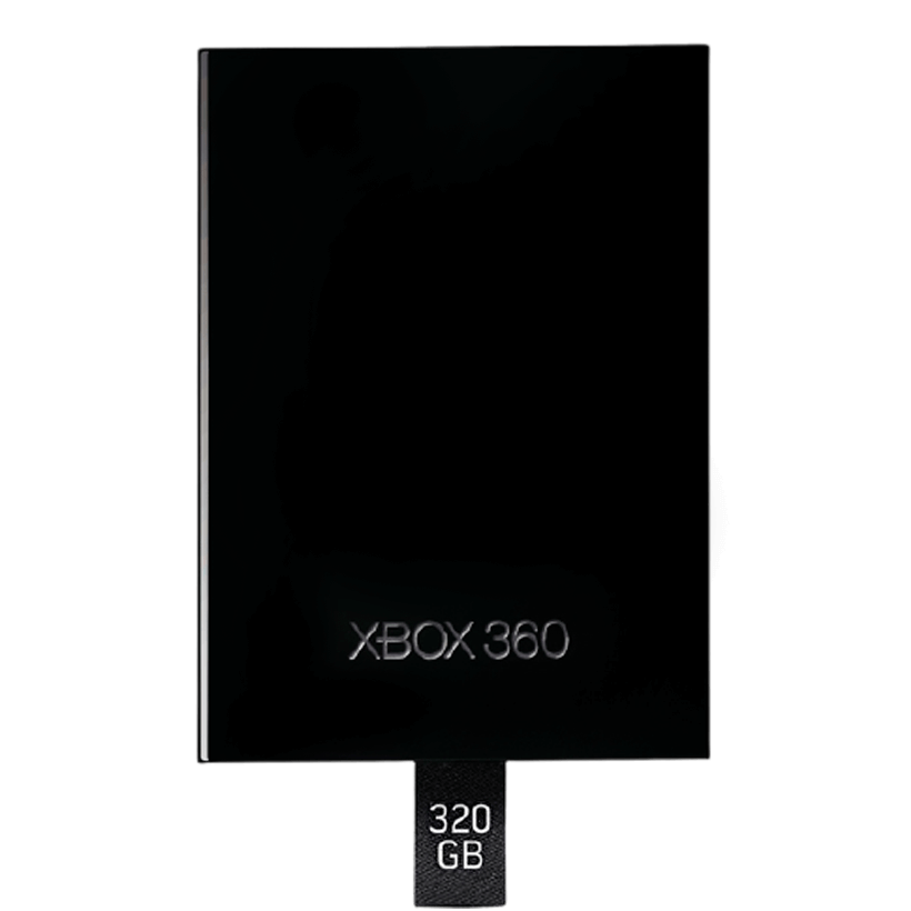 Жорсткий Диск Microsoft Xbox 360 S Black Б/У Хороший - Retromagaz
