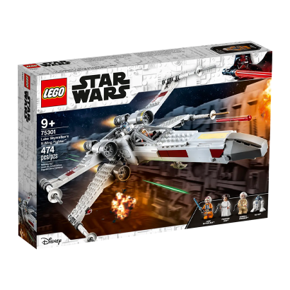 Набор Lego Истребитель X-wing Люка Скайвокера Star Wars 75301 Новый - Retromagaz