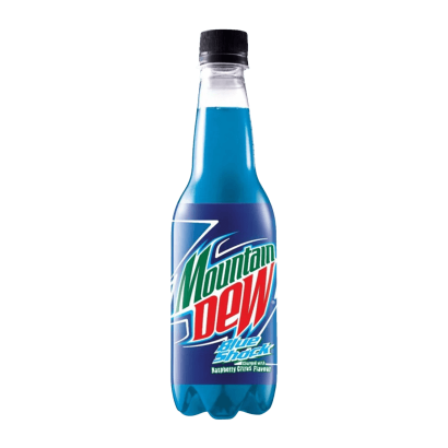 Напій Mountain Dew Blue Shock Малина Цитрус 400ml - Retromagaz